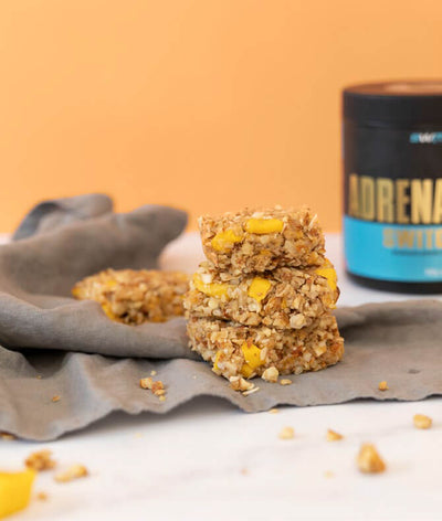 Mango Coconut Almond Protein Bars