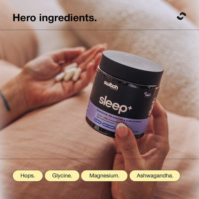 Sleep+ Capsules – Switch Nutrition
