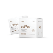 Switch Nutrition Coffee Mental Focus Elixir Bundle - Includes two boxes of Espresso flavour, each containing 25 x 6g sachets (150g total). Contains mushrooms to reduce tiredness and fatigue, and increase mental energy, alertness, and focus. Naturally sweetened with a 30-day money-back guarantee.