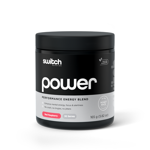 Black container of Switch Nutrition &